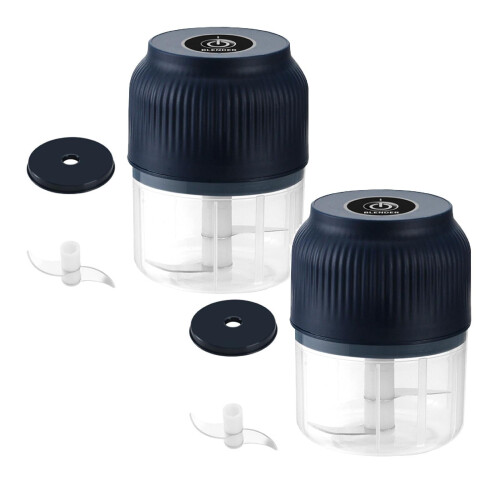 Food Processor Electric Chopper 3-in-1 Mini Blender