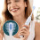 Electric Toothbrush Rechargeable Sonic Deep Clean 6 Modes 3 2