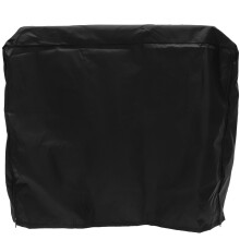 Black Oxford Cloth Bird Cage Cover Set 1