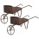 Retro Wheelbarrow Garden Utility Cart 2-Pack 3