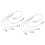 HEMOTON 2 PCS/Set Light Strip Connector RGB LED Chips LED Strip Splitter 1