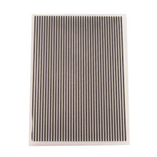 Stripe Embossing Folder Template for DIY Craft Paper
