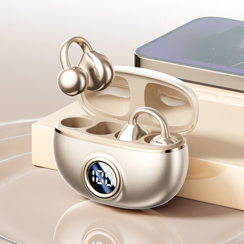 Open Ear Wireless Bluetooth Headphones C-Shaped Bridge