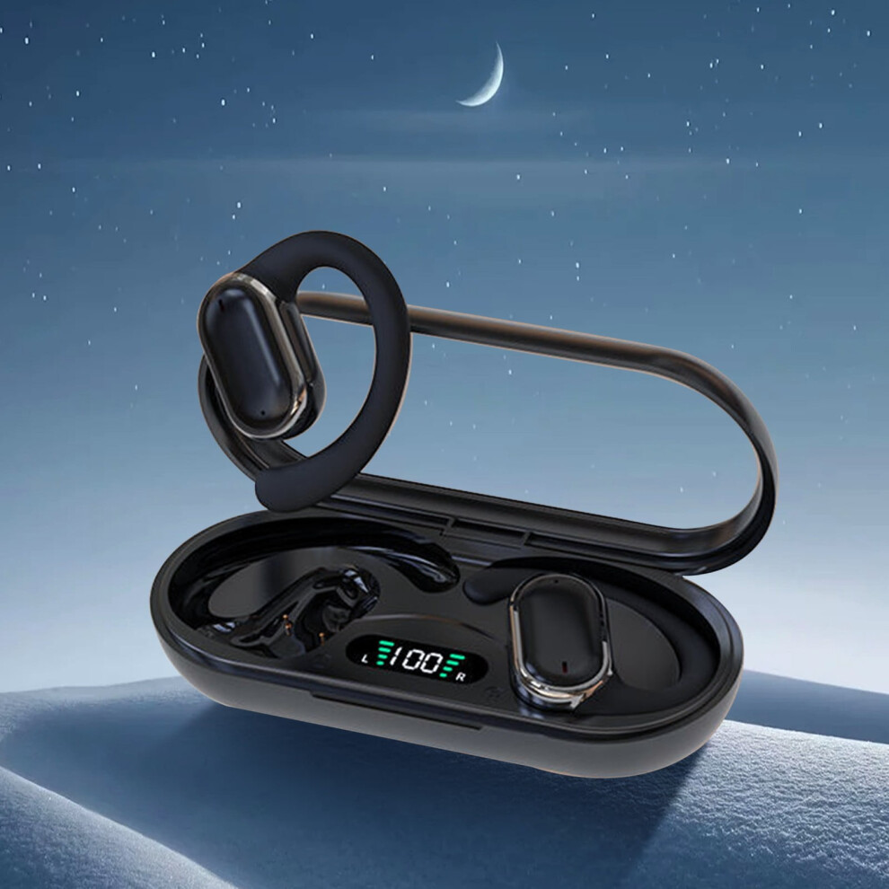 Wireless Earbuds With Earhook Noise Cancelling Bt5.3 9357860590341