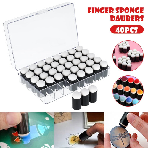 Willstar finger sponge daubers set 40 pcs