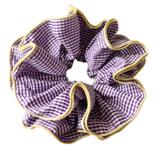 Ruffled Double-Layer Scrunchies for Women Korean Style