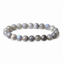 Butterfly Bracelet Set Agate Amethyst Gray Moonstone 8mm