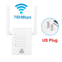 5 GHz draadloze wifi-repeater, 750 Mbps router wifi-booster, 2,4 GHz wifi-verlenger met groot bereik, 5 GHz wifi-signaalversterker repeater wifi