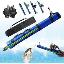 Fishing Catapult Rod with Slingshot and Reel for Beginners