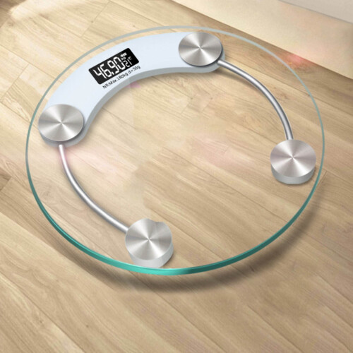 Digital Body Scale White 500 lb Capacity