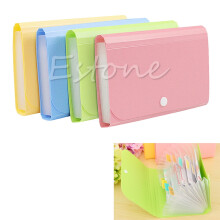 Accordion File Folder with 13 Pockets for Cards Coupons