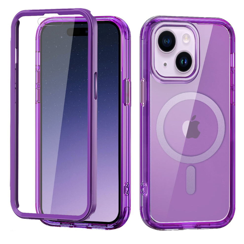 Iphone 14 Transparent Case With Built-In Screen Protector 908436888844