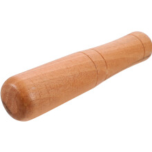 Garlic Wooden Pestle Ergonomic Long Handle 7.09x1.57x1.57