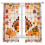 Sheer Curtains Light Filtering 52x63 in 2 Panels 1