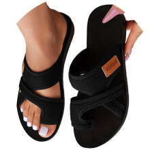 Willtoo Women's Orthopedic Sandals Black Size 8.5 Wide