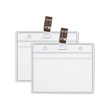 PVC Soft Card Case 4.53 inch Waterproof ID Holder with