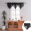 Sheer Valance for Lace Drapes Polyester 55x24 Inch 1