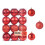 Comefolife Halloween-bollprydnader 3,2 cm 24 st 2