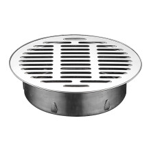 Stainless Steel Floor Drain 1PC Heavy-Duty Outdoor Grate