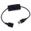 USB Cable with On/Off Switch Male to Female 30cm 1