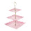 Glass Fruit Tray Three-Tier Dessert Stand 1