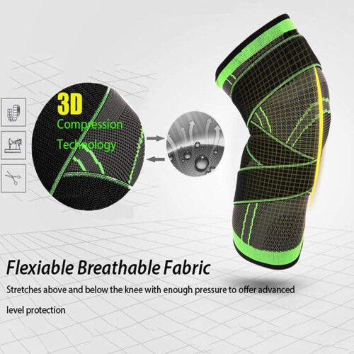 Knee Pads Breathable Adjustable Compression Support 1 Piece 2
