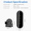 Interruptor de toque WiFi 2.5D fluorescente com vidro curvo 3