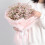 Bouquet di gypsophila artificiale rossa, 1 pezzo 6