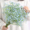 Bouquet di gypsophila artificiale rossa, 1 pezzo 7