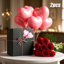 Heart-Shaped Floral Arrangement Box for Home Decor