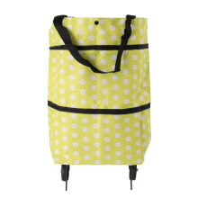 Collapsible Rolling Tote with Wheels 1 Piece