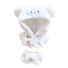 Doll Clothes Set for 20 cm Dolls Handmade Plush Outfits