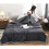 Lightweight Gray Summer Quilt Ice Blanket Double Cold 1
