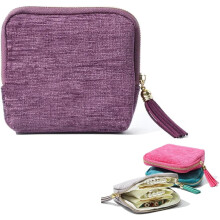Jewelry Organizer Case with Zipper and Tassel 1pc