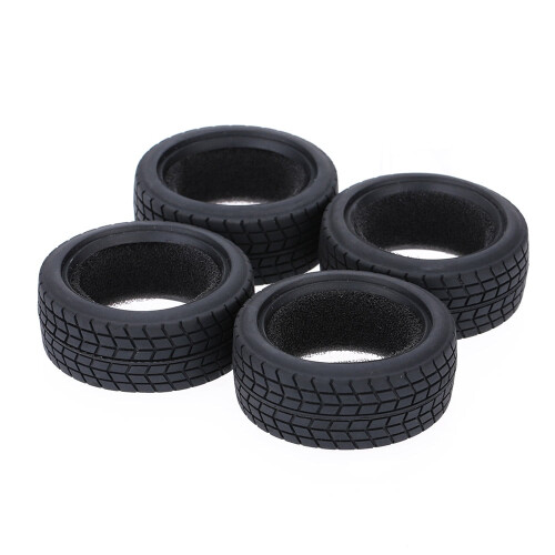 Pneumatici per auto run-flat Eryue per uso stradale, scala 1/10, 4 pezzi 1