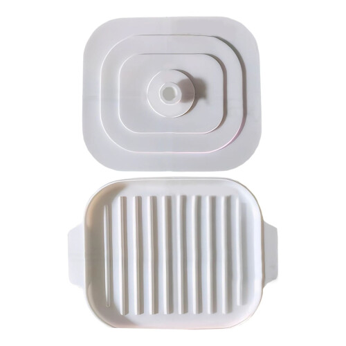 Sheet Pan for Baking Cakes and Microwave Use with Lid