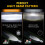Faro LED rotondo da 7 pollici, 100W, 6000K, IP67 5