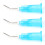 Dental Irrigation Needle Tips Pre-Bent Disposable 100 Pcs 1
