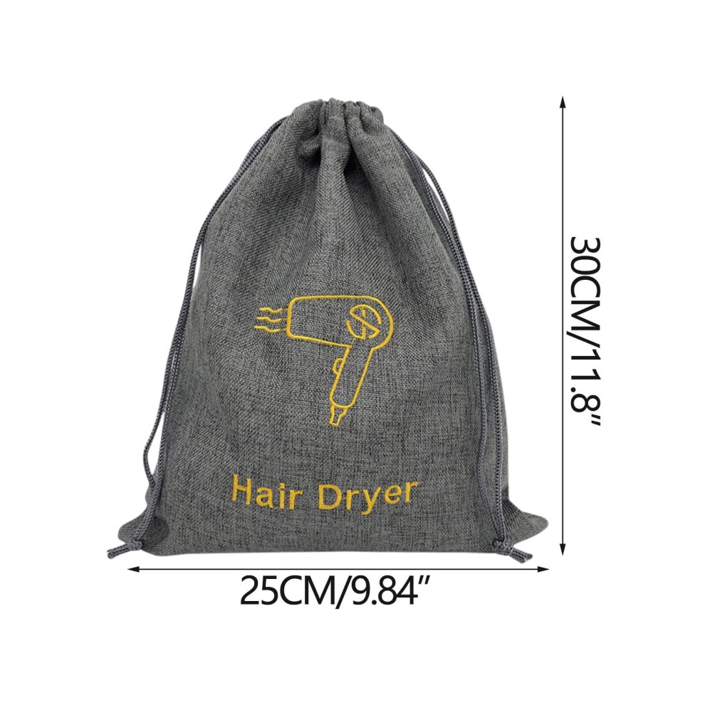 Oxford Cloth Hair Dryer Bag Dustproof Portable 1pc