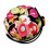 Black Round Pin Cushion for Tailoring DIY Crafts 1