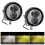 Faro a LED 60W 6000LM impermeabile, luce rotonda 4
