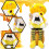 Sunflower Doll Decorative Ornament Polyester 1