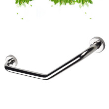Bathroom Support Bars Grab Bars for Bathroom Curved Silver 1Set