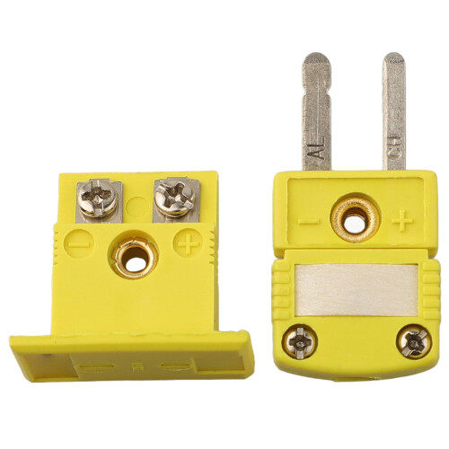 K-Type Thermocouple Socket Set with Miniature & Panel Mount