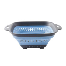 Collapsible Silicone Kitchen Colander 1-Piece