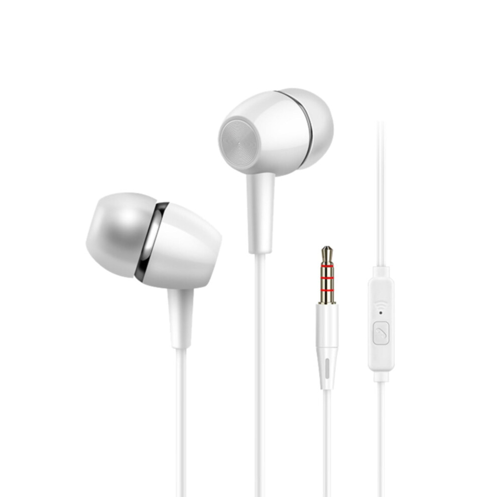 Wired Stereo Earphones With Microphone And Noise Isolation, 971050488769