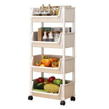Rolling Storage Cart With Wheel For Office Living Room Kitchen (4 Layers)