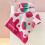 Weiches Badetuch mit Erdbeermuster, rosa 4