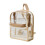 Zaino trasparente resistente in PVC, borsa grande trasparente per libri 2