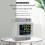 Voltmetro e amperometro 100A con display LCD e monitoraggio di watt e kWh. 6